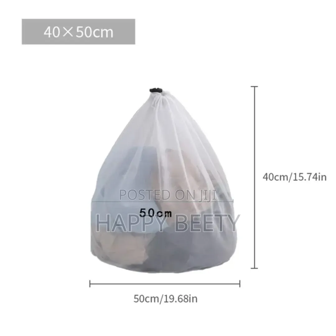*3 PCS Assorted Drawstring Laundry Mesh Bags*