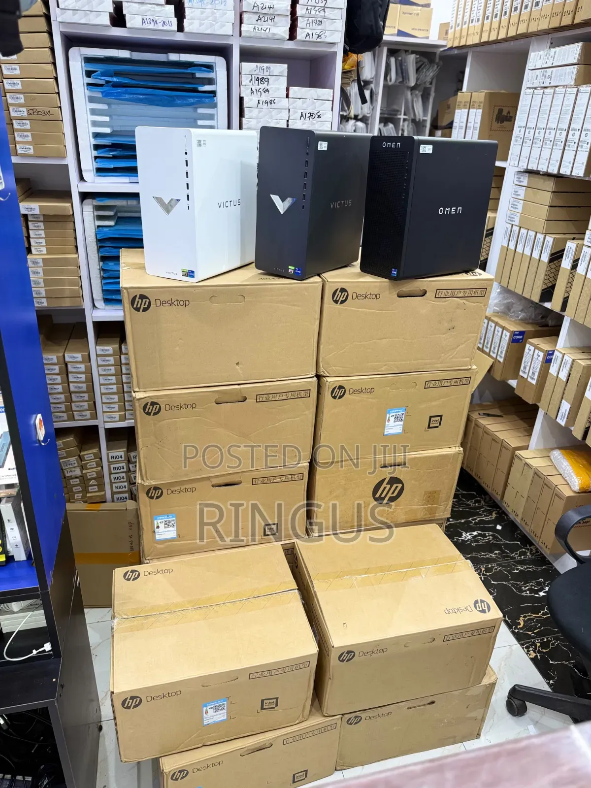 New Desktop Computer HP Victus 15L 16GB Intel Core i7 SSD 512GB