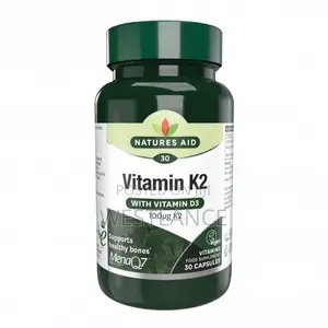 Natures Aid Vitamin MenaQ7 With Vitamin D3 30s