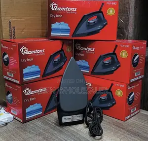 Ramtons Heavy Duty Non-Stick Electric Dry Iron Box for Garment Care