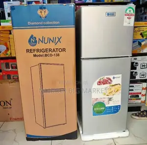 Nunix 138 Litres Fridge With Separate Freezer and Fridge