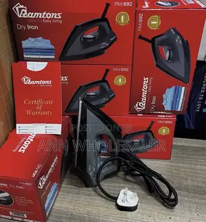 Ramtons Heavy Duty Non-Stick Electric Dry Iron Box