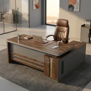 Office Desk; 1.8M Executive L-Shaped Boss Office Desk