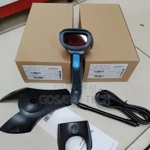 Syble Xb-2055 Handheld Scanner With Stand - Wired USB for Retail Pos