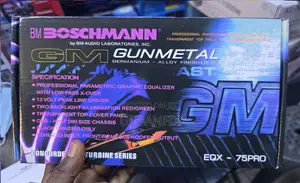 Boschmann EQX-75PR0 7-Band Parametric Equalizer