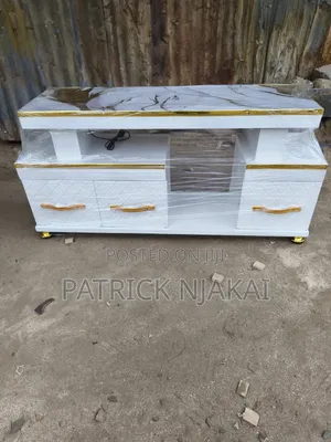 White TV Stand