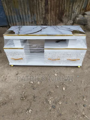 White TV Stand
