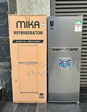Mika 138 L Fridge With Inbuilt Cool Pack Shelf in Freezer