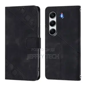 Tecno Camon 40 Pro Flip Leather Case Cover