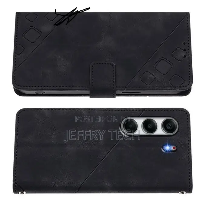 Tecno Camon 40 Pro Flip Leather Case Cover
