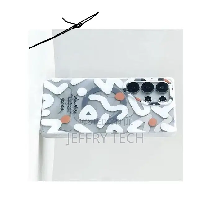 Samsung Galaxy S26 Ultra MagSafe Magnetic Phone Case Graffiti Pattern
