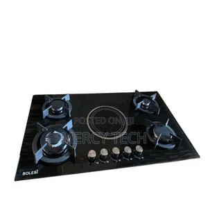 Bolesi Hob – 4 Gas + 1 Infrared Electric