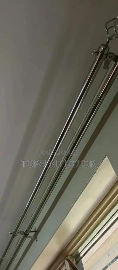 Adjustable Window and Door Curtain Rods - thumbnail 2