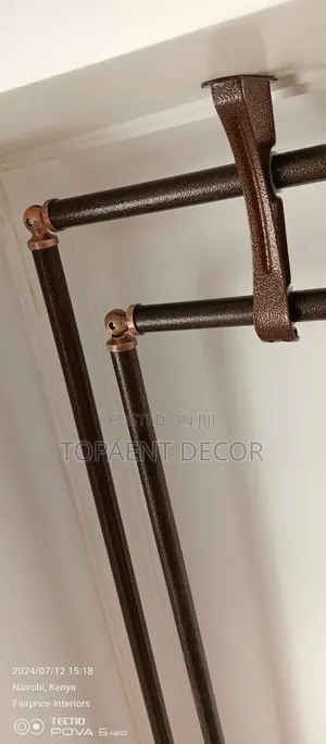 Fabricated Powder Coated Jua Kali Rods