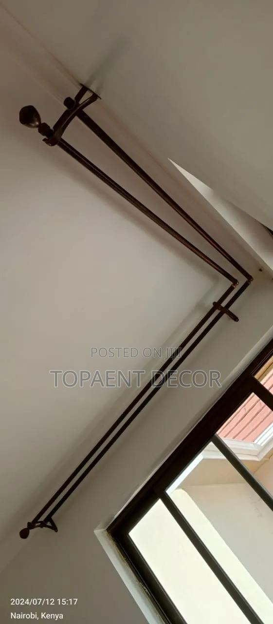 Locally Made Jua Kali Curtain Rods