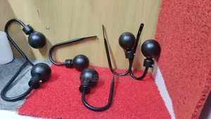 Black Curtains Wall Holders