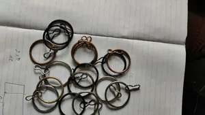 Curtains Metallic Rings Available