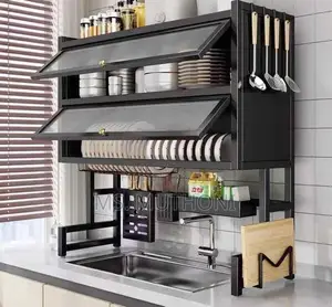 85 Cm Double Layer Over the Sink With Glass Acrylic Cover*