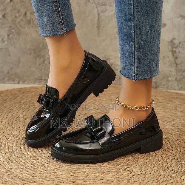 Ladies Wetlook Brogues Sizes 37 - 43 - thumbnail 6