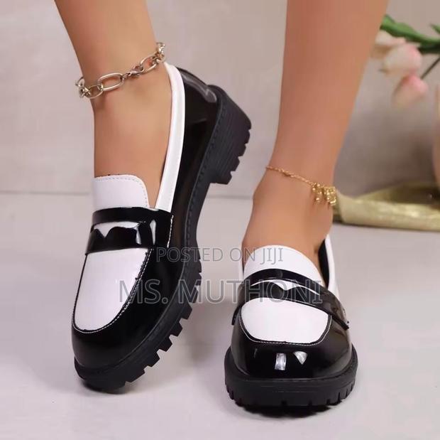 Ladies Wetlook Brogues Sizes 37 - 43 - thumbnail 5