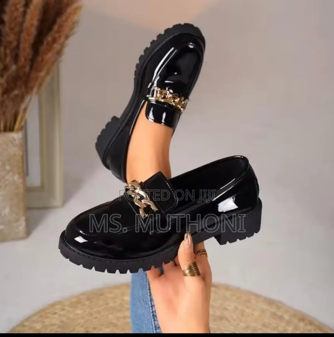 Ladies Wetlook Brogues Sizes 37 - 43