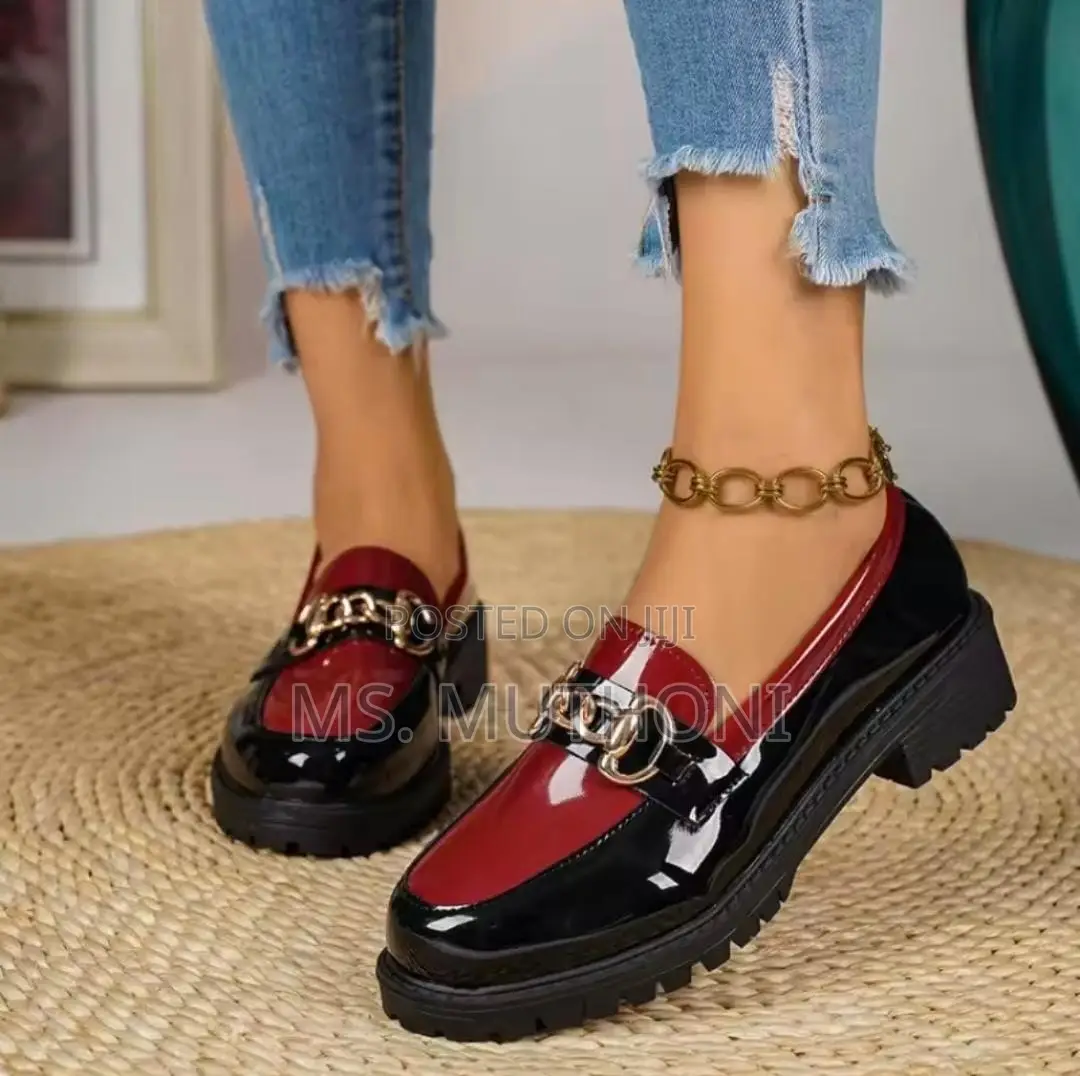 Ladies Wetlook Brogues Sizes 37 - 43
