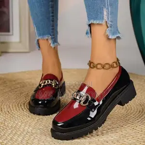 Ladies Wetlook Brogues Sizes 37 - 43