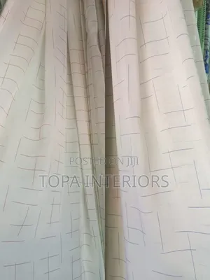 White Sheer Curtains With Thin Stripes