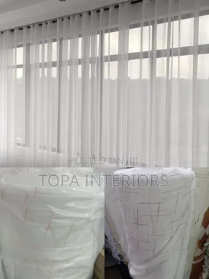 Decoration White Sheers for New House Windows