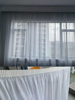 Milk White Sheers for Transparent Living Room Sheer Curtain Blinders