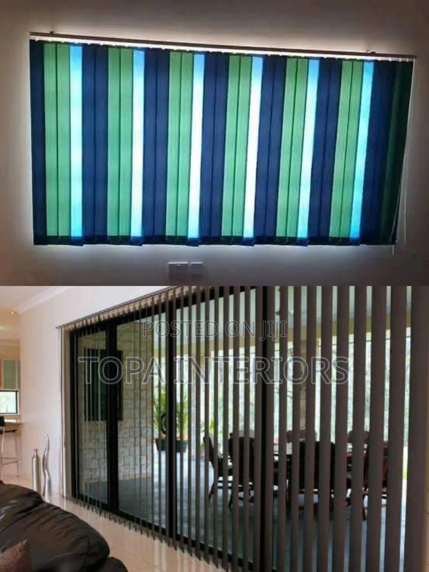 Modern Office Curtains Customised to Your Measurements - main view