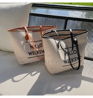 Hello Weekend Business Casual Tote Bag