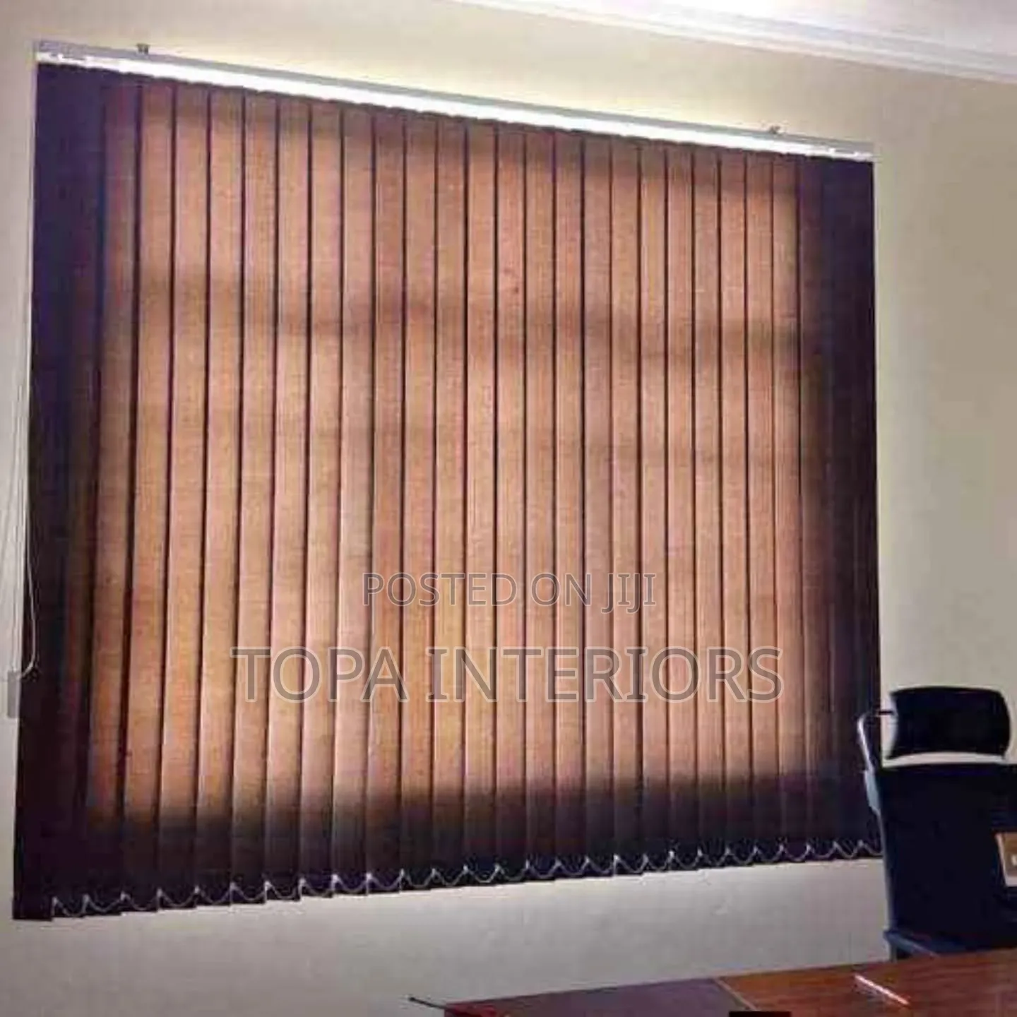 Classic Vertical Window Blinds Professional Installation