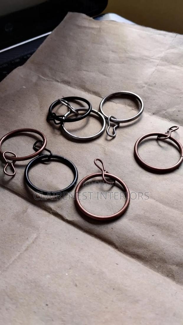 Smooth Operational Circular Metallic Rings - main view