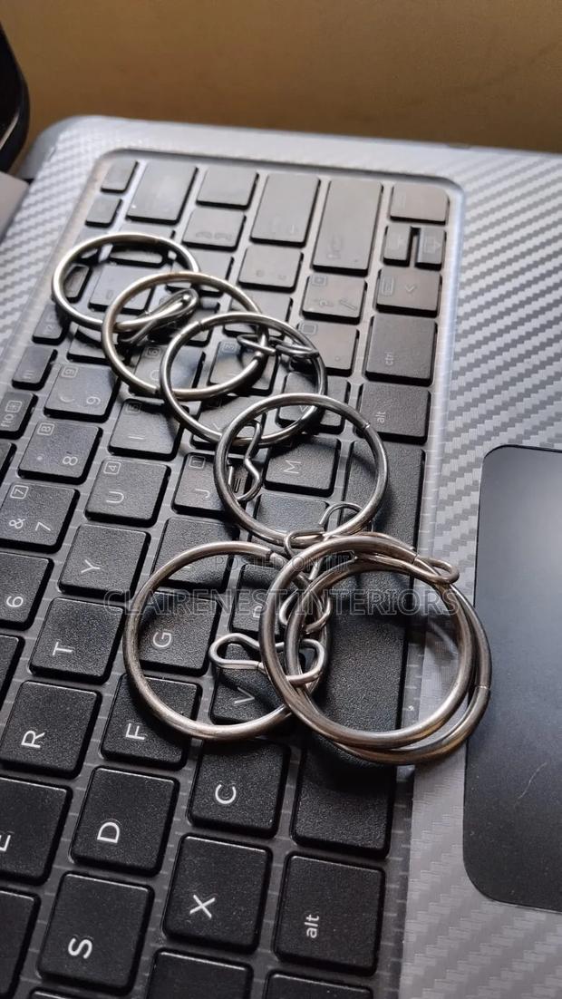 Easy to Install, Curtain Drippery Metallic Rings - thumbnail 2