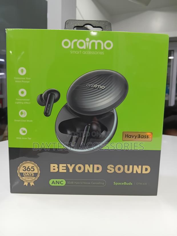Oraimo SpaceBuds (OTW-630) ANC True Wireless Earbuds. - main view