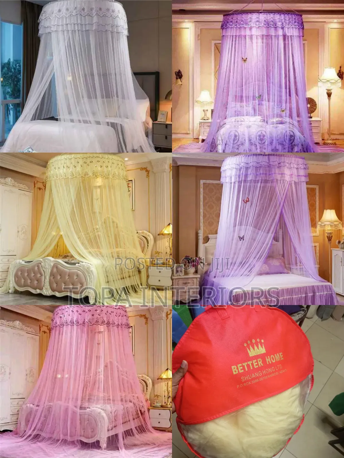 Ring Net Lightweight Circular Bed Mosquito Nets