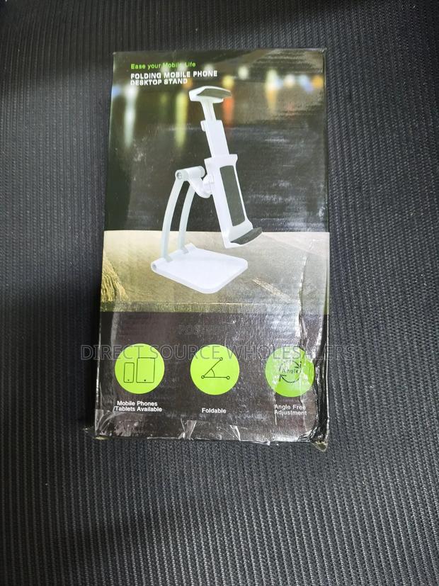 Heavy-Duty Metallic Mobile Tablet Holder - thumbnail 2