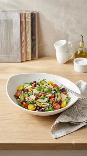 Oval Square Sharp Fancy Bowl