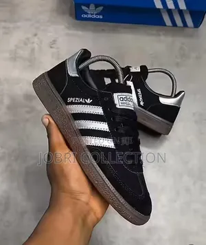Black Adidas Spezial Designer Sneakers