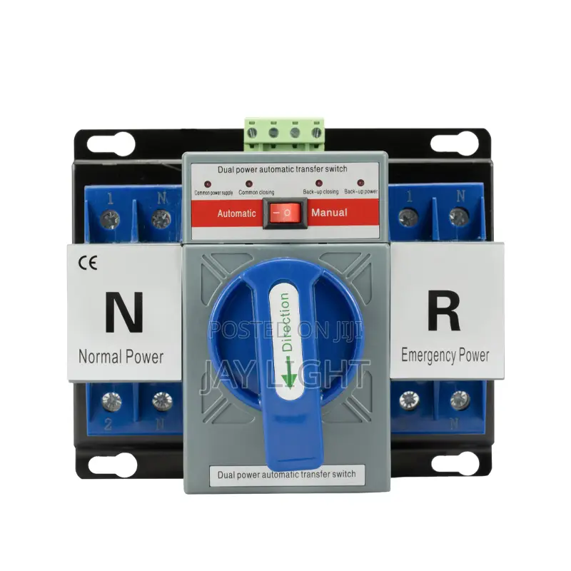 Automatic Transfer Switch Change Over Single Phase Power Changeover