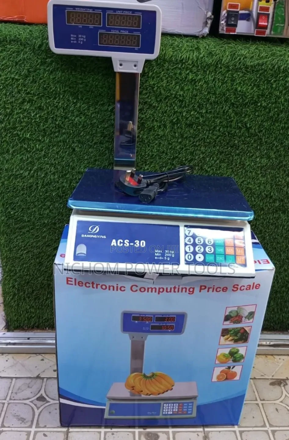30kg Digital Weighing Scale/Acs 30 Price Computing Scale