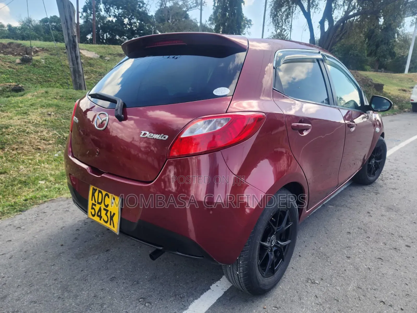 Mazda Demio 2013 Maroon