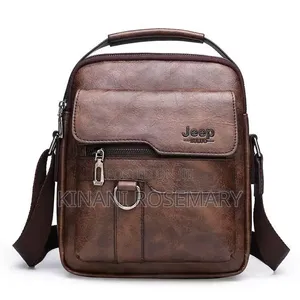 Unisex Crossbody Shoulder Bag Multi Pocket Casual Travel Sling
