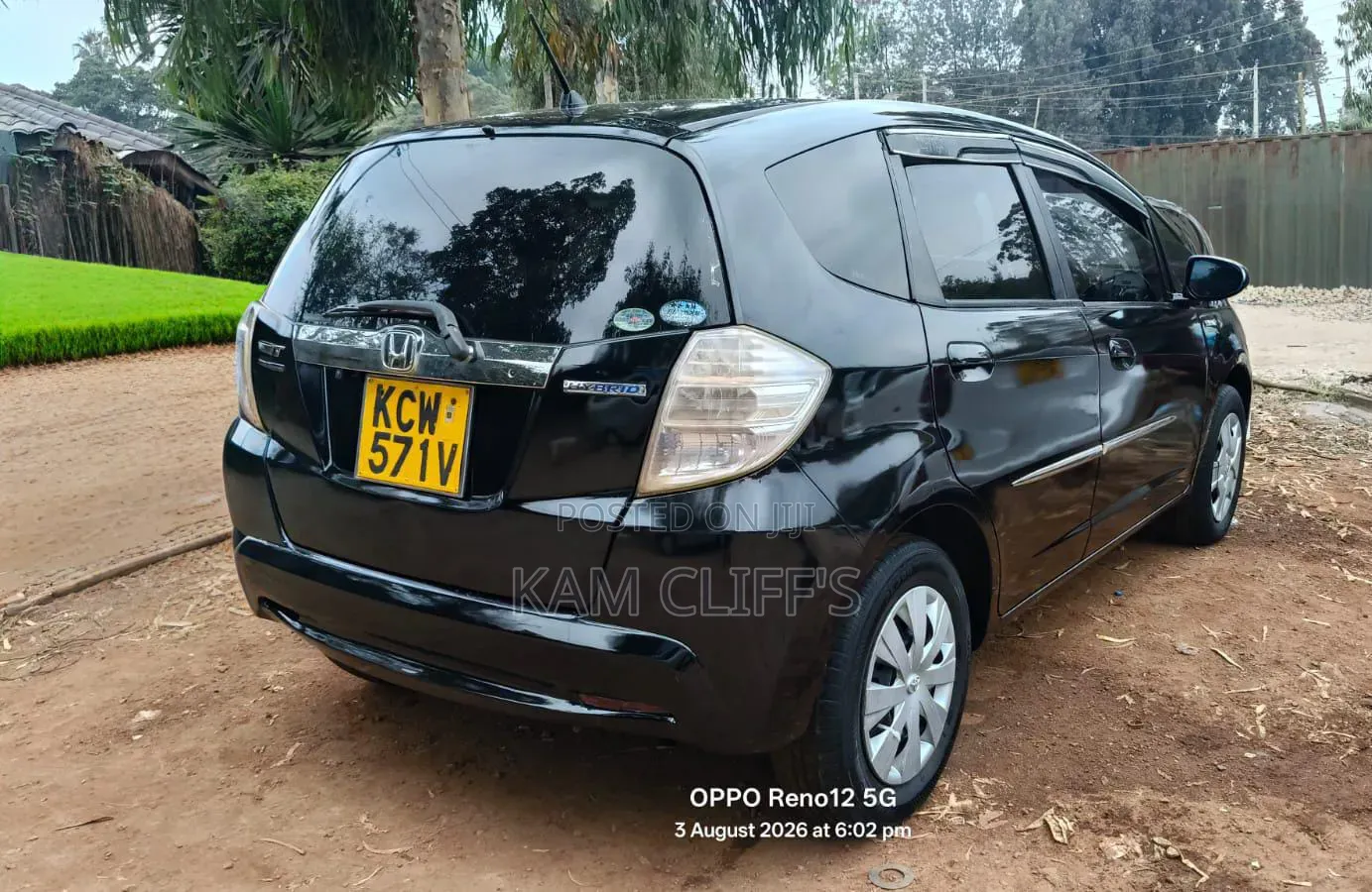 Honda Fit 2012 Silver