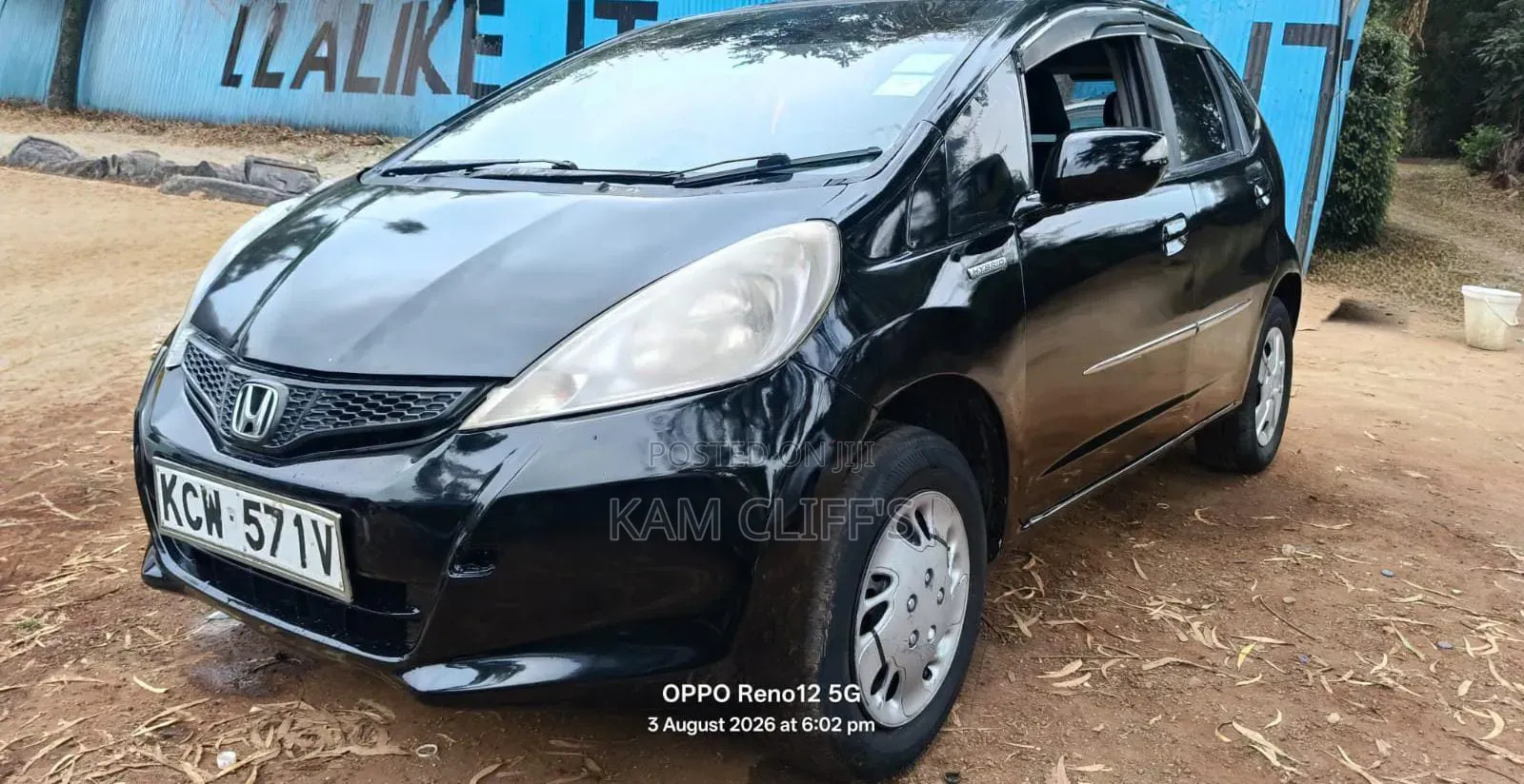 Honda Fit 2012 Silver