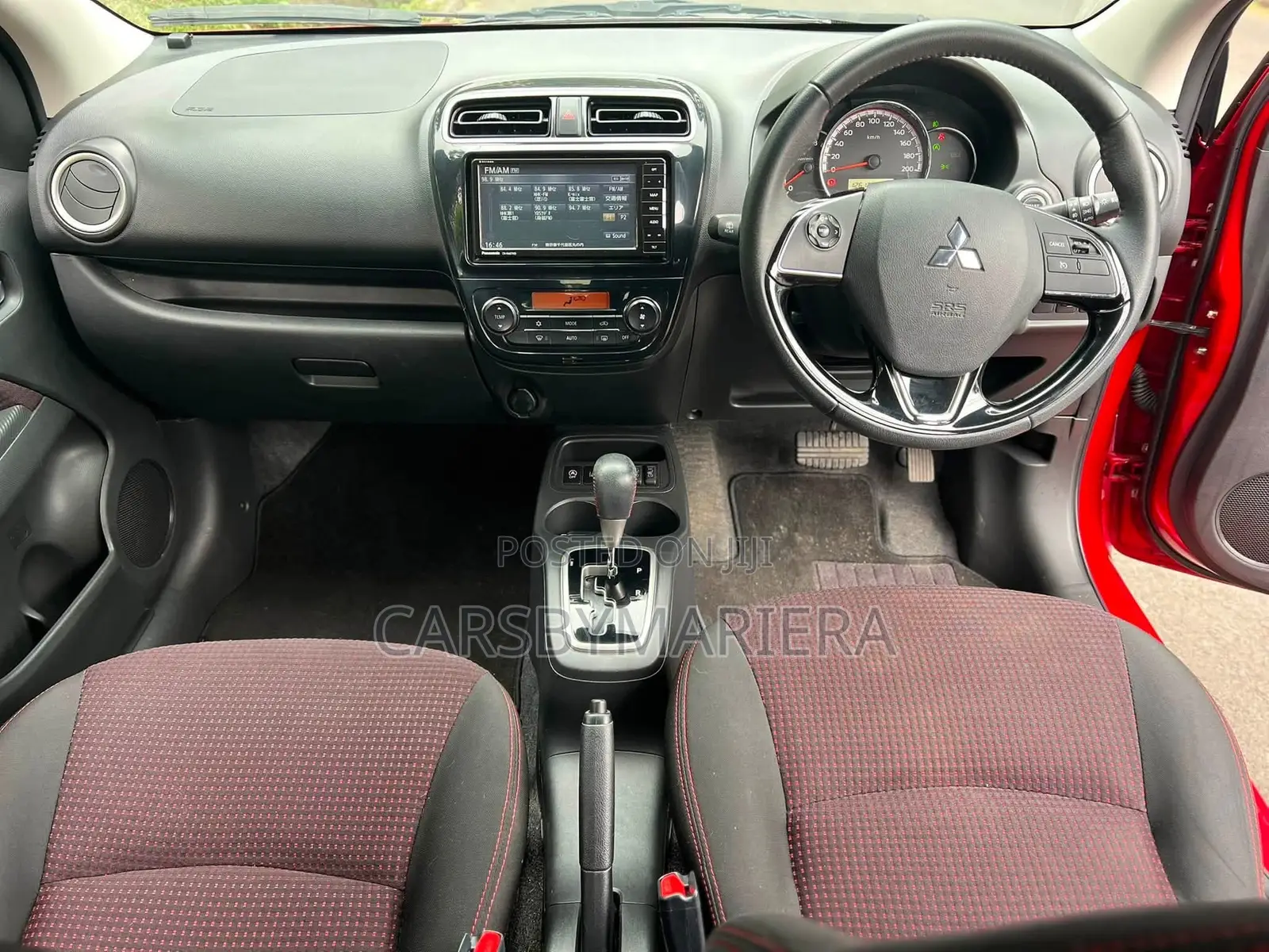 Mitsubishi Mirage 2021 Red