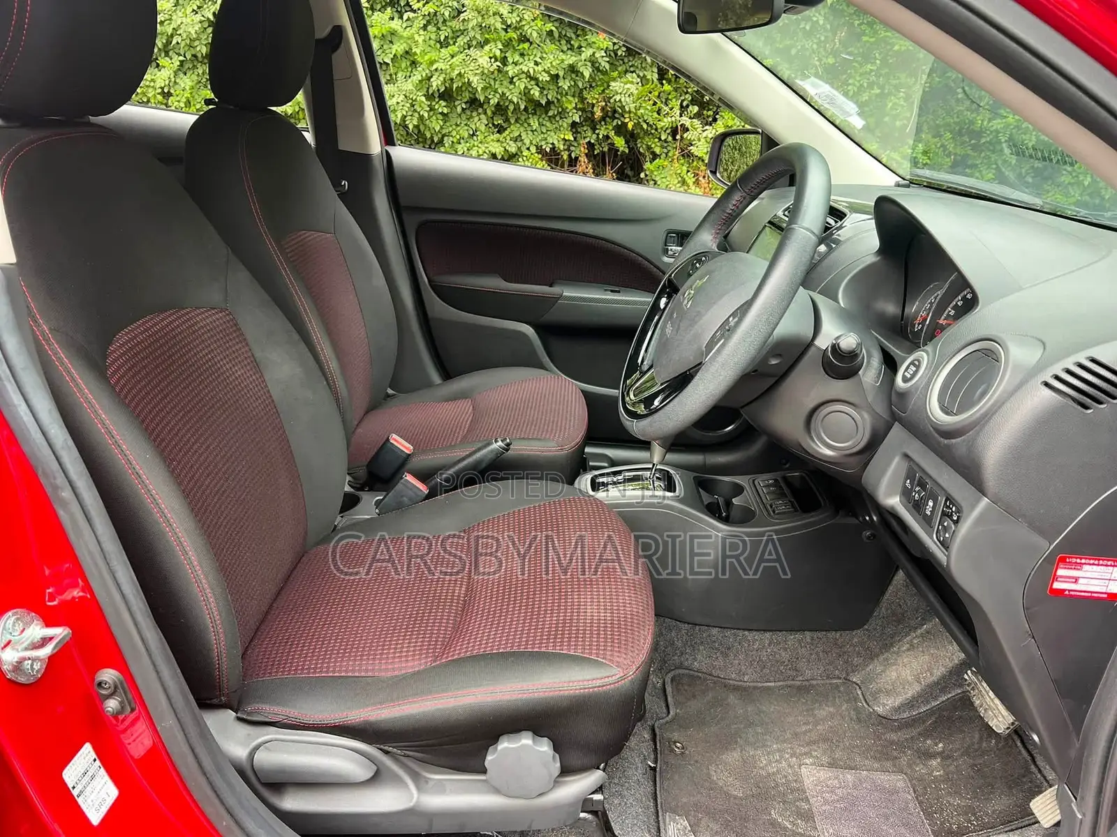 Mitsubishi Mirage 2021 Red