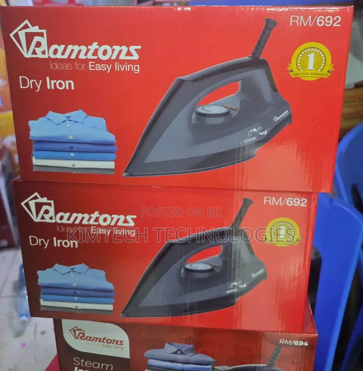 Ramtons Dry Iron Box