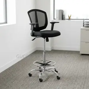 Ergonomic Adjustable Cashier Seat.